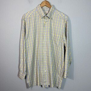 Ermenegildo Zegna Plaid‎ Button Down Shirt